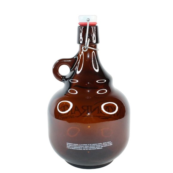 Moonraker Brewing Company 64 Fl Oz Growler Jug Auburn California Flip Top Jug - Picture 4 of 12
